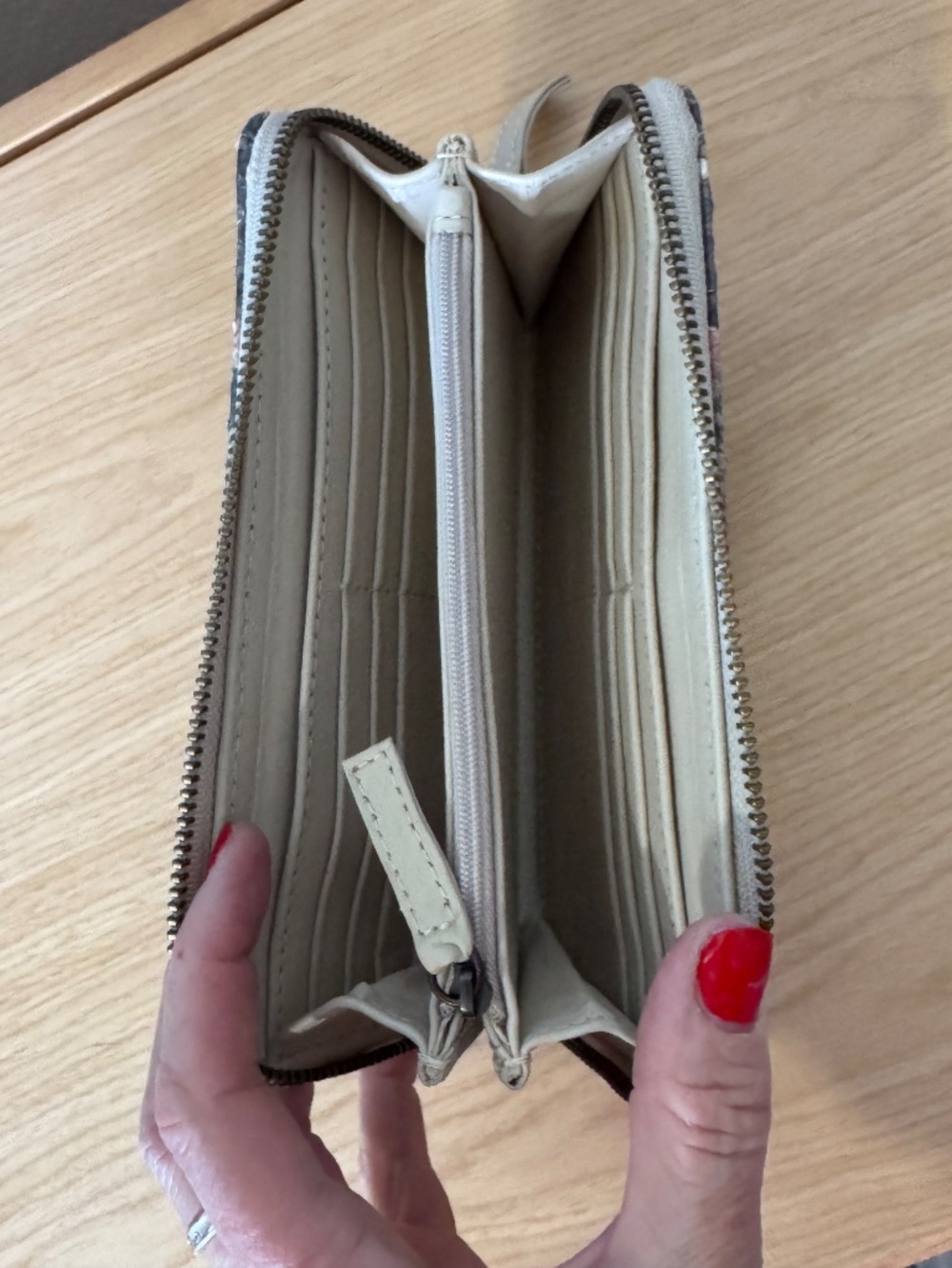 Lucchese Python Long Zip Wallet - Picture 4 of 5